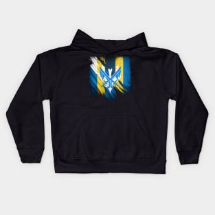 Ukrain trident Kids Hoodie